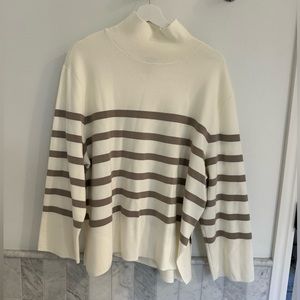 H&M split hem sweater - TOTEME inspired